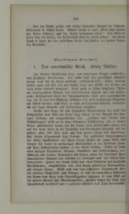 Macedoniens Herrschaft