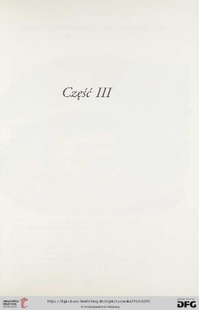 Część III