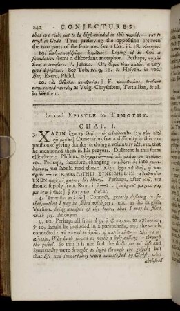 Second Epistle to Timothy