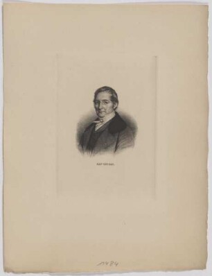 Bildnis des Joseph Louis Gay-Lussac