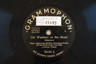 Der Wanderer an den Mond / (Schubert)