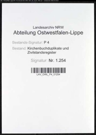 Kirchenbuchduplikat der evangelisch-reformierten Landgemeinde Iserlohn (GHT 1872). (Gemeinde: Iserlohn, evangelisch-reformierte Landgemeinde)