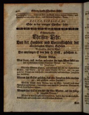 216-223, Sibenzehende Christen-Lehr, [...]