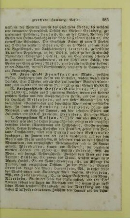 IX. Landgrafschaft Hessen-Homburg