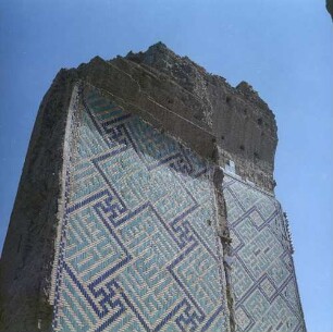 Usbekistan. Samarkand. Bibi-Chanum-Moschee. Fragment des Haupttores