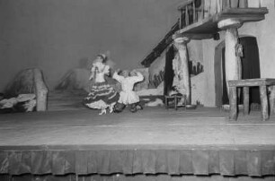 Szenenbilder eines Ballettabends mit den Ballettstücken "Goya-Suite", "Der Dreispitz" von Manuel de Falla und "Spanische Tänze" an der Komischen Oper Berlin : Szenenbild