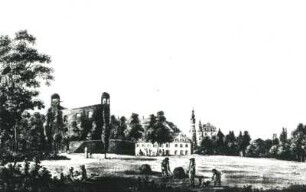 Weimar, Park, der obere Seiteneingang zur Schnecke