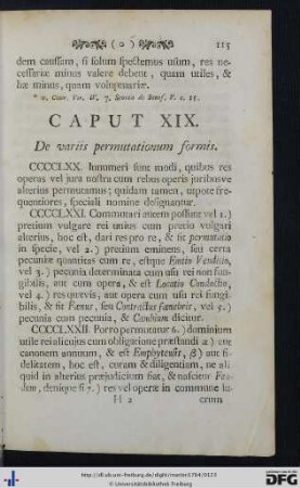 Cap. XIX - XX.