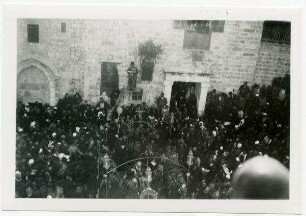 [Grabeskirche, Jerusalem, Fußwaschung]