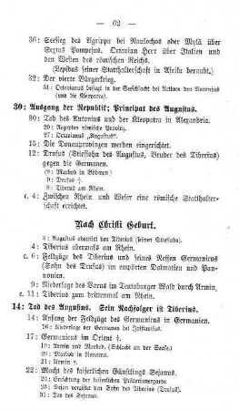 Nach Christi Geburt