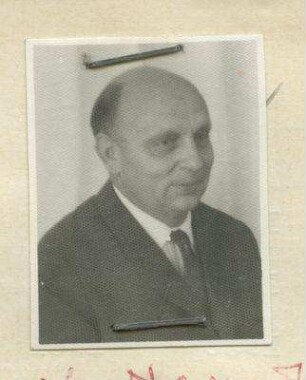 Bauingenieur Fritz Angermann