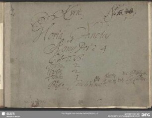 Masses. Excerpts - Mus.2170-D-9 : V (4), Coro, orch - C