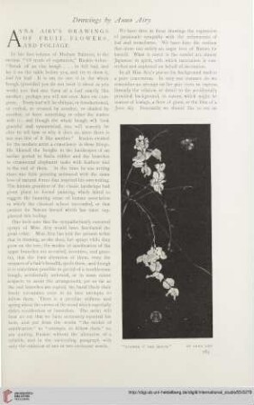 Vol. 55 (1915) = No. 219: Anna Airy's drawings of fruit, flowers, and foliage