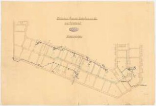 Siedlung Haeselerstraße, Berlin-Charlottenburg: Block 12, Haeselerstraße 24-28/Soorstraße 77-79: Grundriss KG, Ausschnitt