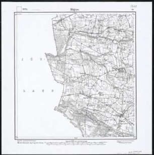 Meßtischblatt 21 : Hügum, 1878 : Hügum. - Aufn. 1878. - 1:25000. - [Berlin]: Reichsamt für Landesaufnahme, 1878. - 1 Kt.