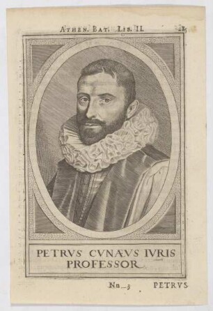 Bildnis des Petrus Cunaeus