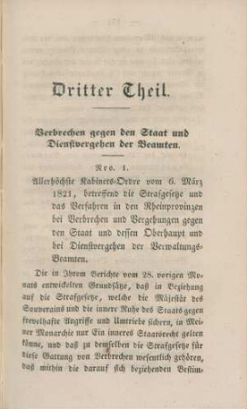 Dritter Theil.