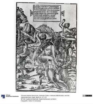 Herkules-Zyklus: Herkules tötet Achelus und die stymphalischen Vögel