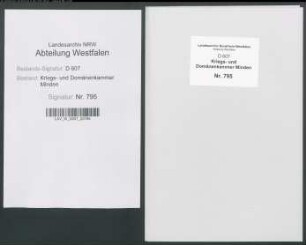 Amt Reineberg - Vogtei Alswede - Bauerschaft Vehlage: Unterlagen der Revisionskommission - Band 2