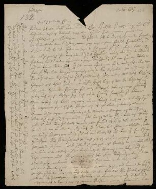 Nr. 121: Brief von Karl Otfried Müller an seine Eltern, Göttingen, 5.11.1837