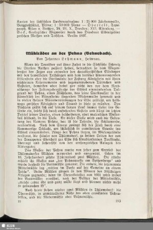 Mühlräder an der Pehna (Behnebach)