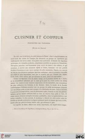 Cuisinier et Coiffeur