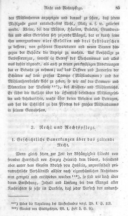 1. Geschichtliche Bemerkungen über das geltende Recht.