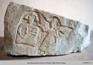 Der Erzengel Gabriel und die Madonna mit Kind aus Tsinarekhi