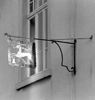 Sachteil: Wirtshausschild; Kelkheim, Borngasse 1