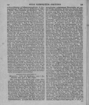 Schmidt, J. C.: Über die Blutkörner. Würzburg: Becker 1822