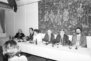 Freiburg im Breisgau: SPD-Abend mit Franz Müntefering, Gernot Erler und Rolf Böhme