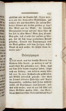 Beherzigungen