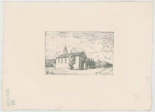 Fischer, Theodor; Gauting / Starnberg (Bayern); Ev. Christuskirche - Perspektive