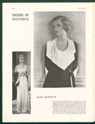 Excesos de historia - Joan Bennett
