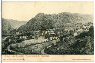 Krondorf. Sauerbrunn bei Karlsbad