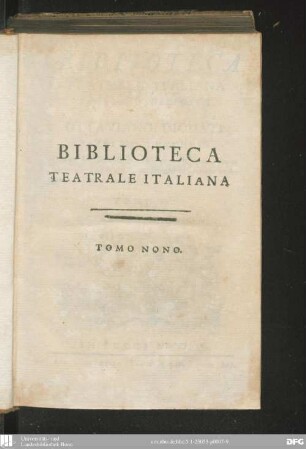 9: [La Merope] : [tragedia del Sig. Marchese Scipione Maffei]