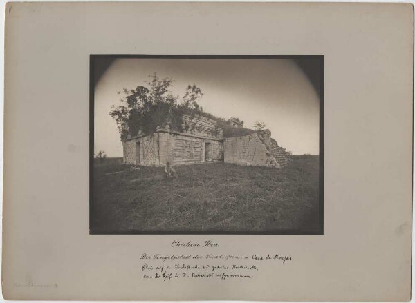 "Nun's house (Casa de Las Monjas) (with expedition member)"