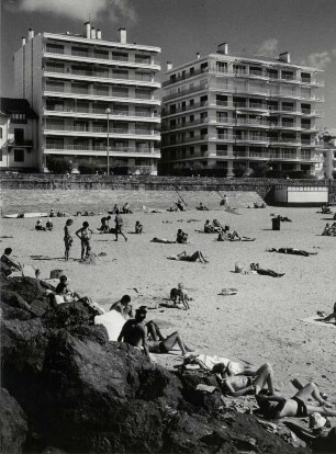 Am Badestrand von St. Jean de Luz