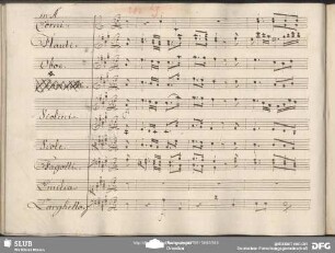 Rondo: "Amor pietoso amore" in A-Dur (Beginn)