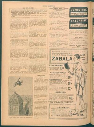 La artillería española
