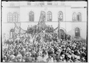 Fasnacht Krauchenwies 1928; Bräuteln