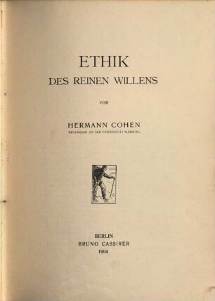 System der Philosophie, 2. Teil. Ethik des reinen Willens