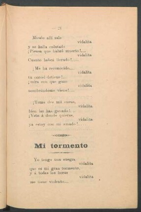 Mi tormento