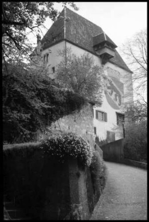 Burgdorf: Turm des Schlosses, Aufgang
