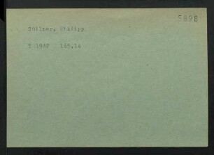 Söllner, Philipp