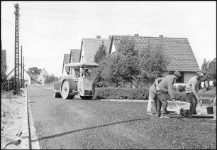 Havelse, Königsberger Straße (jetzt: Bocksbartweg), Straßenbau