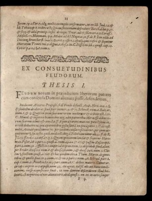 Ex Consuetudinibus Feudorum.