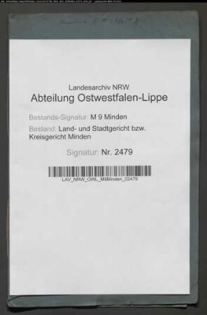 Akte der freiwilligen Gerichtsbarkeit: Jahrgang 1873