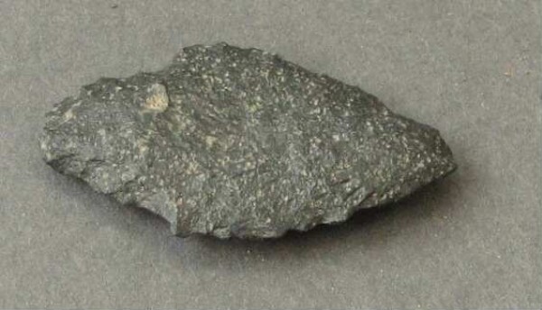 Stone arrowhead