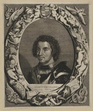 Bildnis des Henricus Nassavius